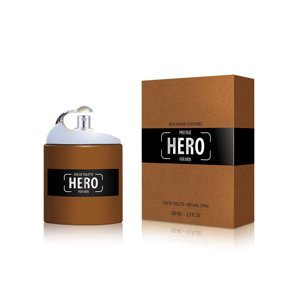 New Brand Hero for Men 3.3 oz EDT Spray | Amazon.com.br